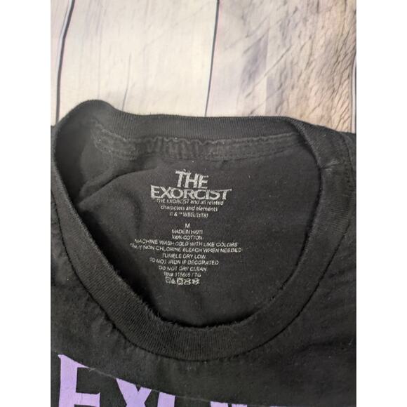 The Exorcist black and green cotton tee Size M - Picture 5 of 5
